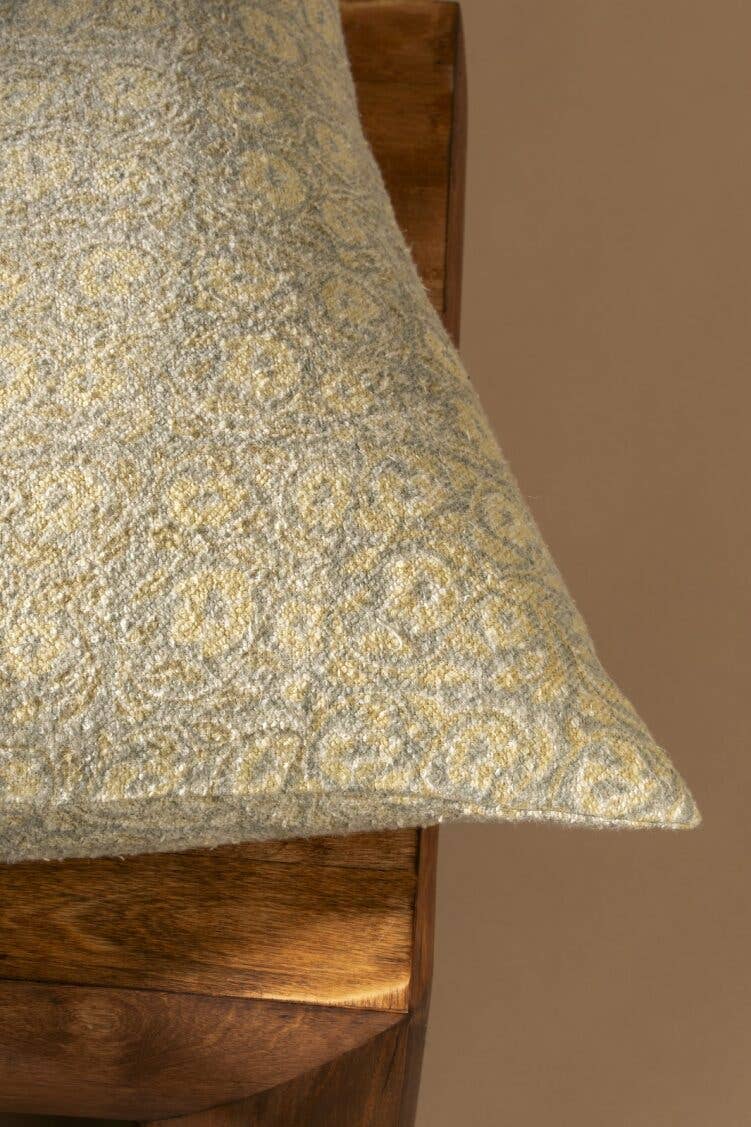 Indaba Trading - Vente Coussin décoratif - Coussin Boucle Imprimé Bloc Lata 16x242