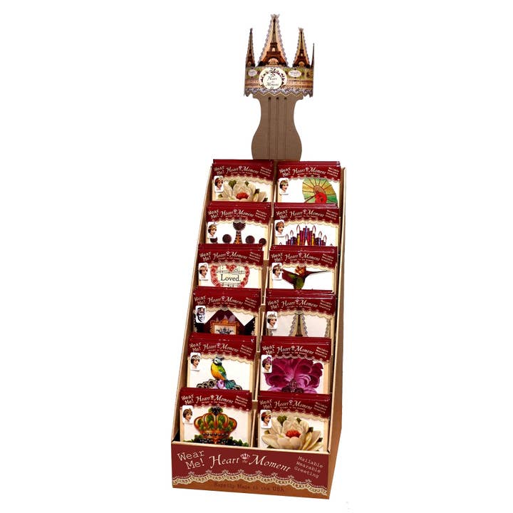 Tiara Lykønskningskort 72 stykke Best Seller Pakke for engroshandel hos Heart The Moment