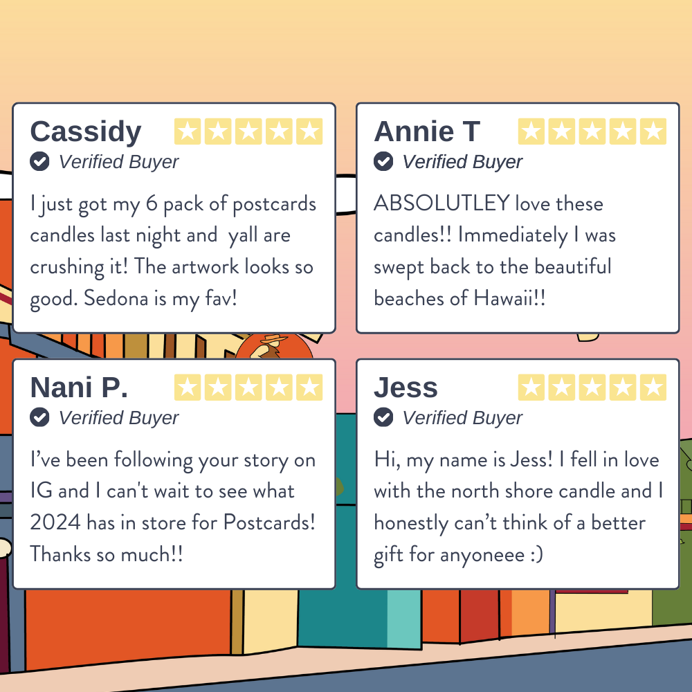 Postcards - Wholesale Jar/Filled Candle - Park City Summer, Utah | Scented Destination Candle1