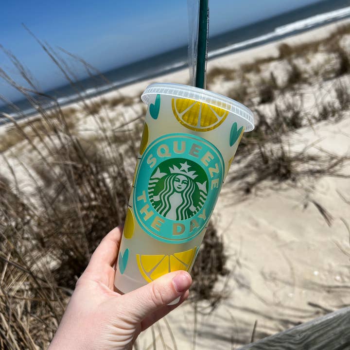 Tasse froide Starbuck pressée au citron pour la vente par Made East By Clo