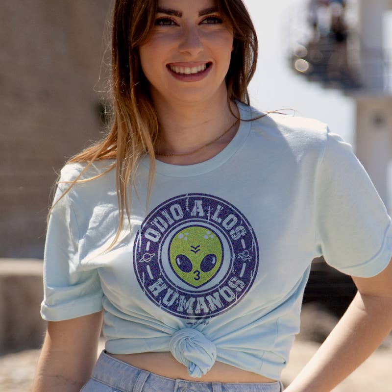 Puterful - Wholesale Screen Printed T-Shirt - Women's - T-shirt - I Hate Humans Celeste0