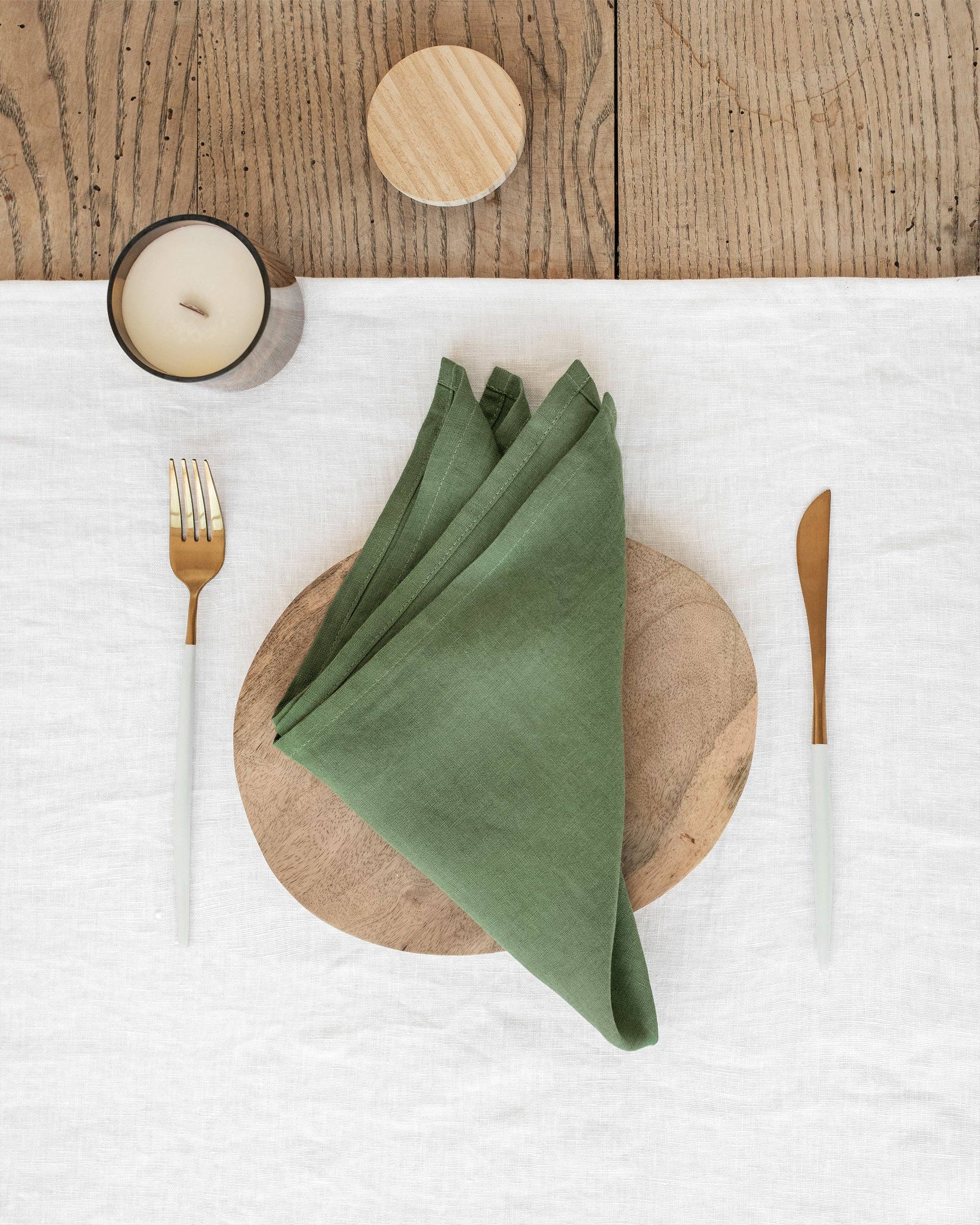 MagicLinen (We handle U.S. import procedures for you) - Wholesale Dinner & Cloth Napkin - Set of 2 linen napkins in various colors | Table decor9