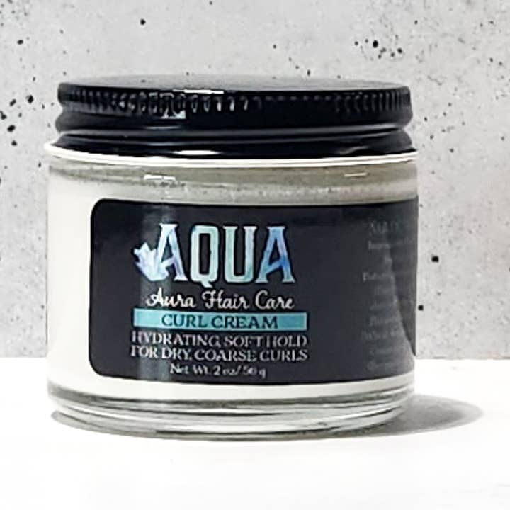 Aqua Aura Curl Cream Travel Size for wholesale by Silver Stone Apothecary