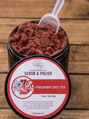 Scrub & Polish for wholesale by Fran's Organic Bodycare