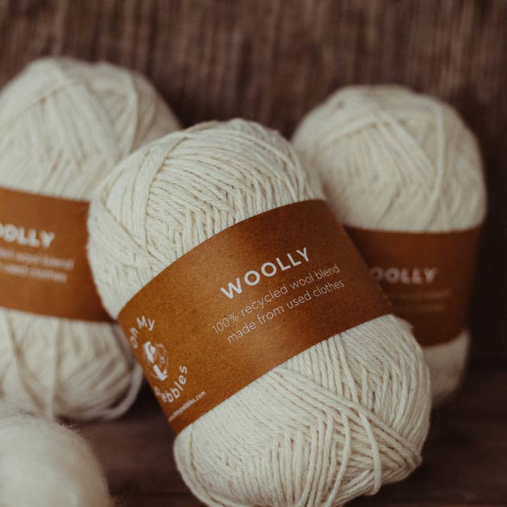 WOOLLY -  100% recycled knitting yarn from textile waste and other Purchase wholesale yarn wool. Free returns & net 60 terms on Faire trending on Faire.