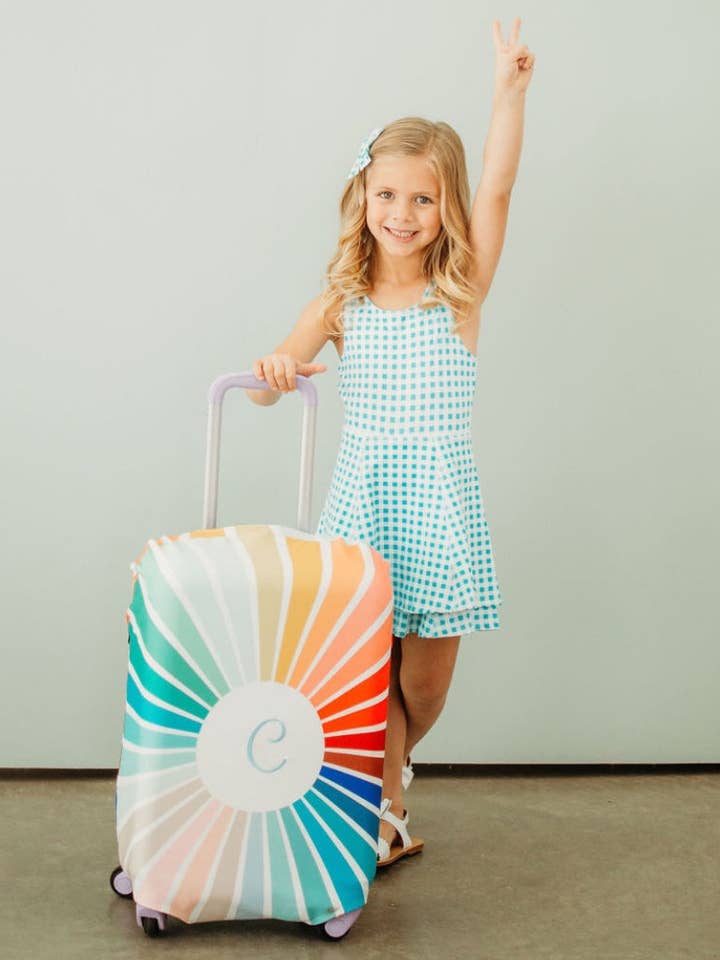 Luggage Cover - Rainbow for wholesale by Sugar Bee Clothing