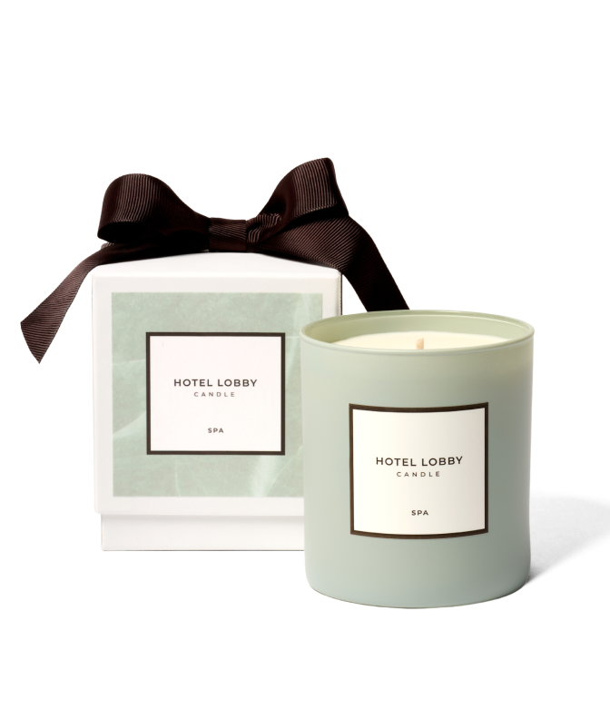 Hotel Lobby Candle - Wholesale Jar/Filled Candle - Spa - Relaxing Eucalyptus Luxury Soy Candle - 9.75 oz8