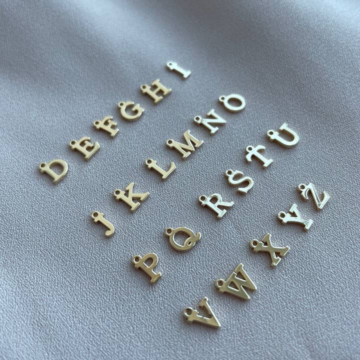ShopCins – wholesale Pendant/charm necklace – 18K Gold Plated Letter necklace | Initial Necklace | Personalized Gifts | Monogram | Christmas Gift | Bridesmaids Gift | Gift for her |