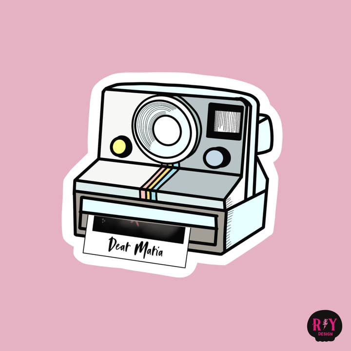 Dear Maria Sticker for wholesale by Rebel Yell Design