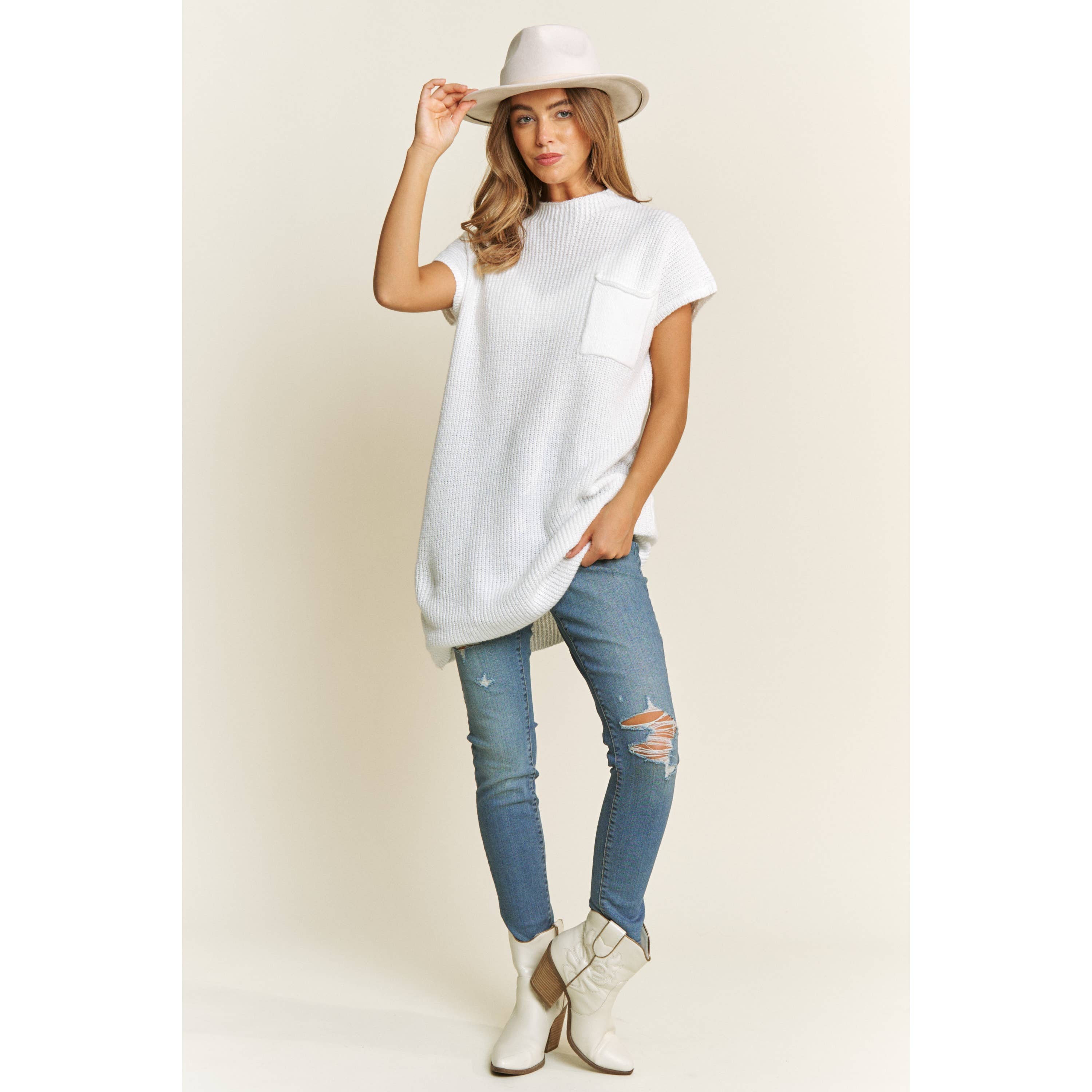 Sweet Generis - Venta al por mayor Vestido - Mujer - MINIVESTIDO CLÁSICO DE PUNTO TIPO SUÉTER CON HOMBROS DESCUBIERTOS27