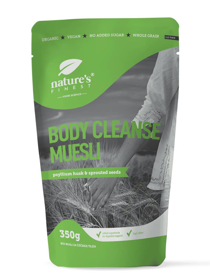 Bio Body Cleanse Müsli für den Großhandel von Nutrisslim d.o.o.