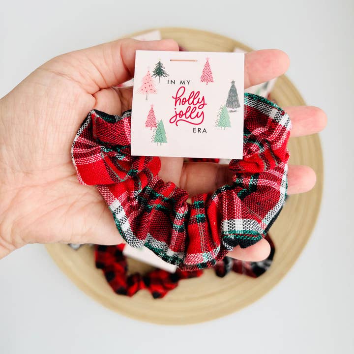 Tiny Gift Society - Wholesale Scrunchie - Women's - Holiday Thank You Gift Christmas Scrunchie Stocking Stuffer
