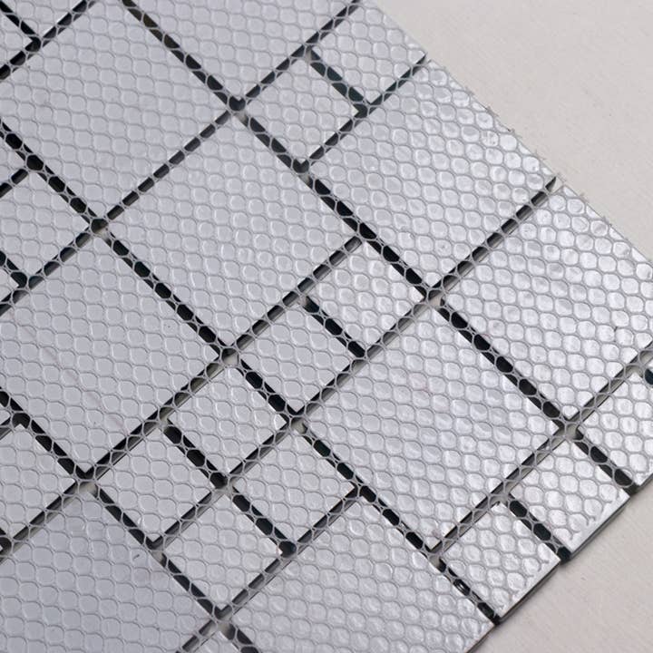 WS Tiles - Wholesale Wall Tile - Swimming Pool Series Random Size Glass Mosaic Tile - 5 Square Feet Per Carton - Coral Blue