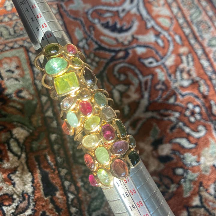 Multi Tourmaline Rings for wholesale by Indie-Pendant