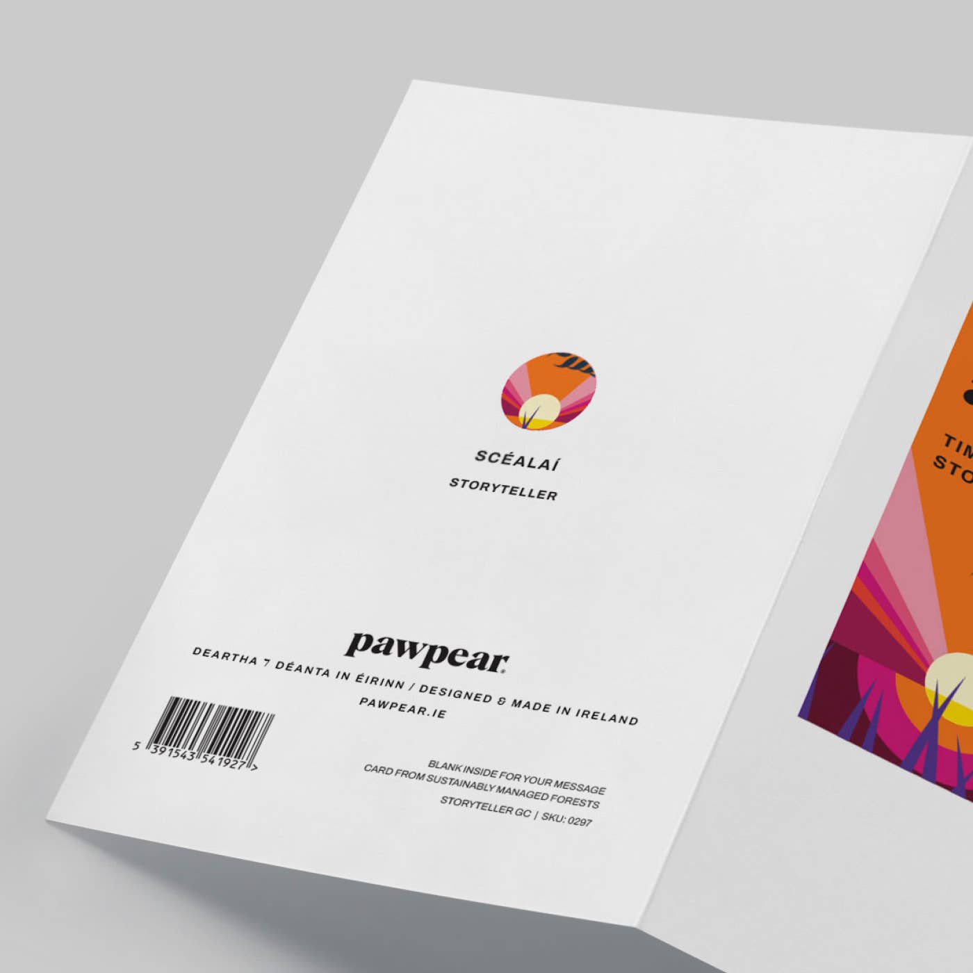 Pawpear - Vente Carte de vœux classique - Carte de vœux du conteur2