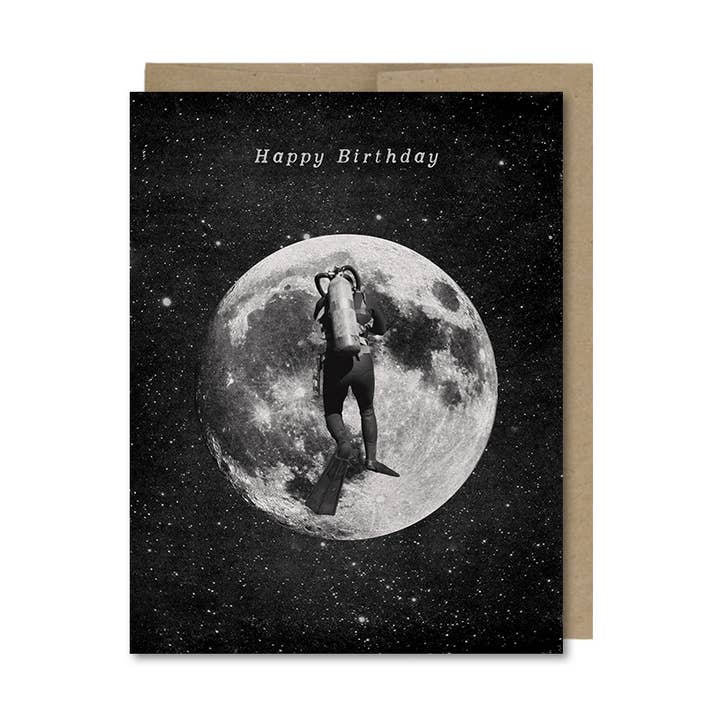 Happy Birthday High Dive Card for wholesale by The Galek Sea