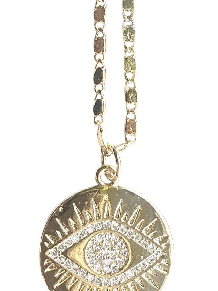 Dreamy Evil Eye Necklace for wholesale by Gemelli