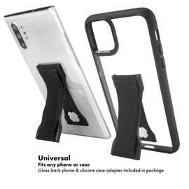 LoveHandle - Wholesale Phone Grip - LoveHandle PRO - Silver Glitter Elastic3