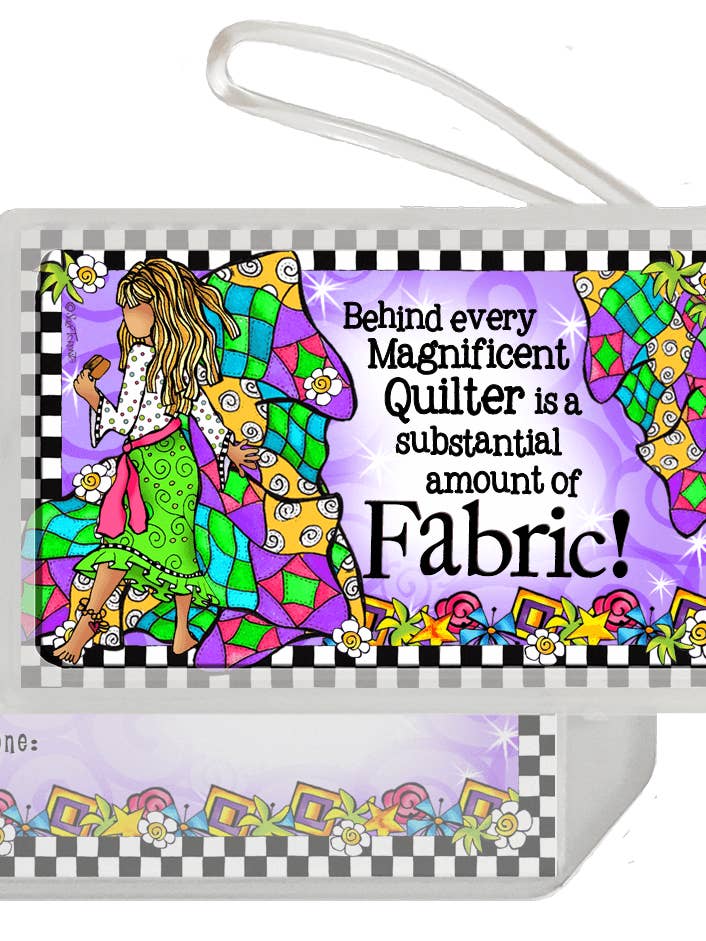Quilt #5_FABRIC Taske Tag for engroshandel hos Suzy Toronto Wholesale