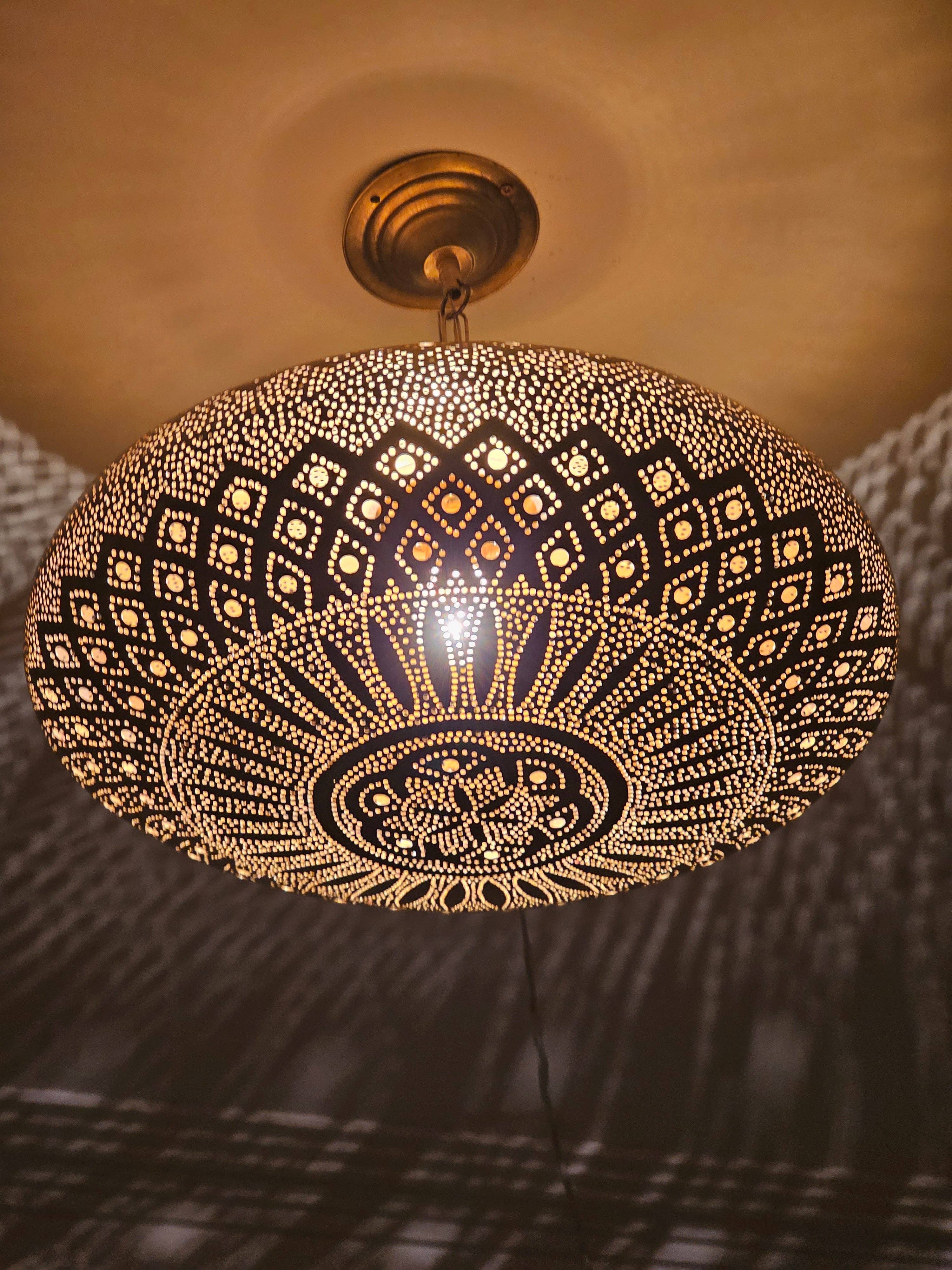 libitiishop – Candeeiro/lâmpada suspensa por atacado – Candeeiro pendente marroquino, luminária de teto moderna em latão, luminária pendente marroquina4