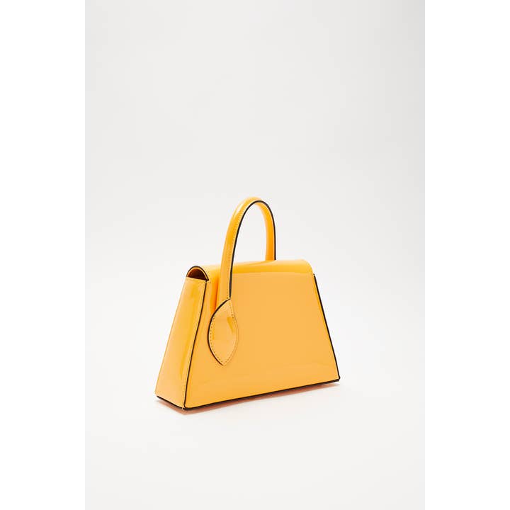 Biagini - Wholesale Top Handle Bag - Women's - Sofia Albicocca Leather Handbag2