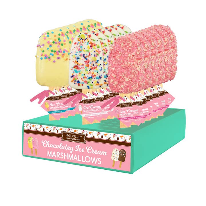 Popsicle Marshmallow Pops - Assorted for wholesale by Melville Candy Company