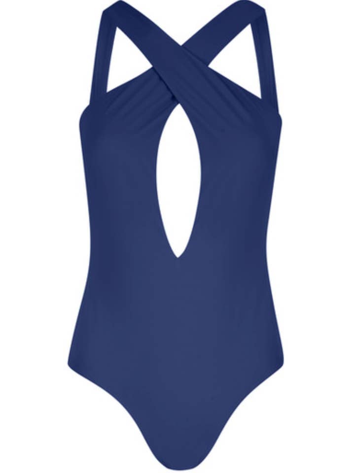 malibu one piece - sapphire for wholesale by L.A. Rush