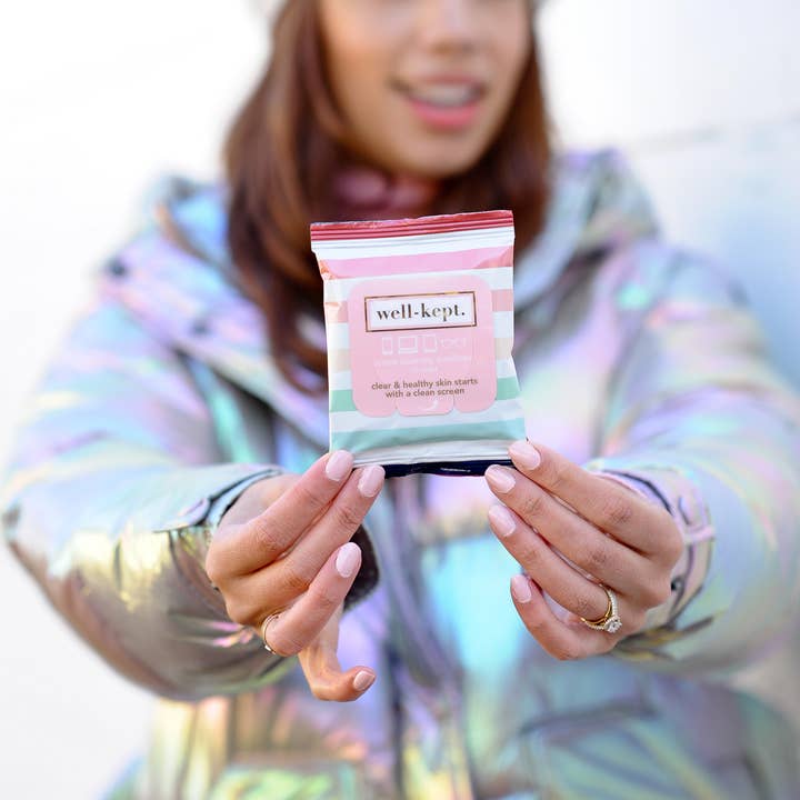 Well-Kept, Screen Wipes - Wholesale Cleaning Cloth - Better Days Screen Cleansing Towelettes/ Tech Wipes2