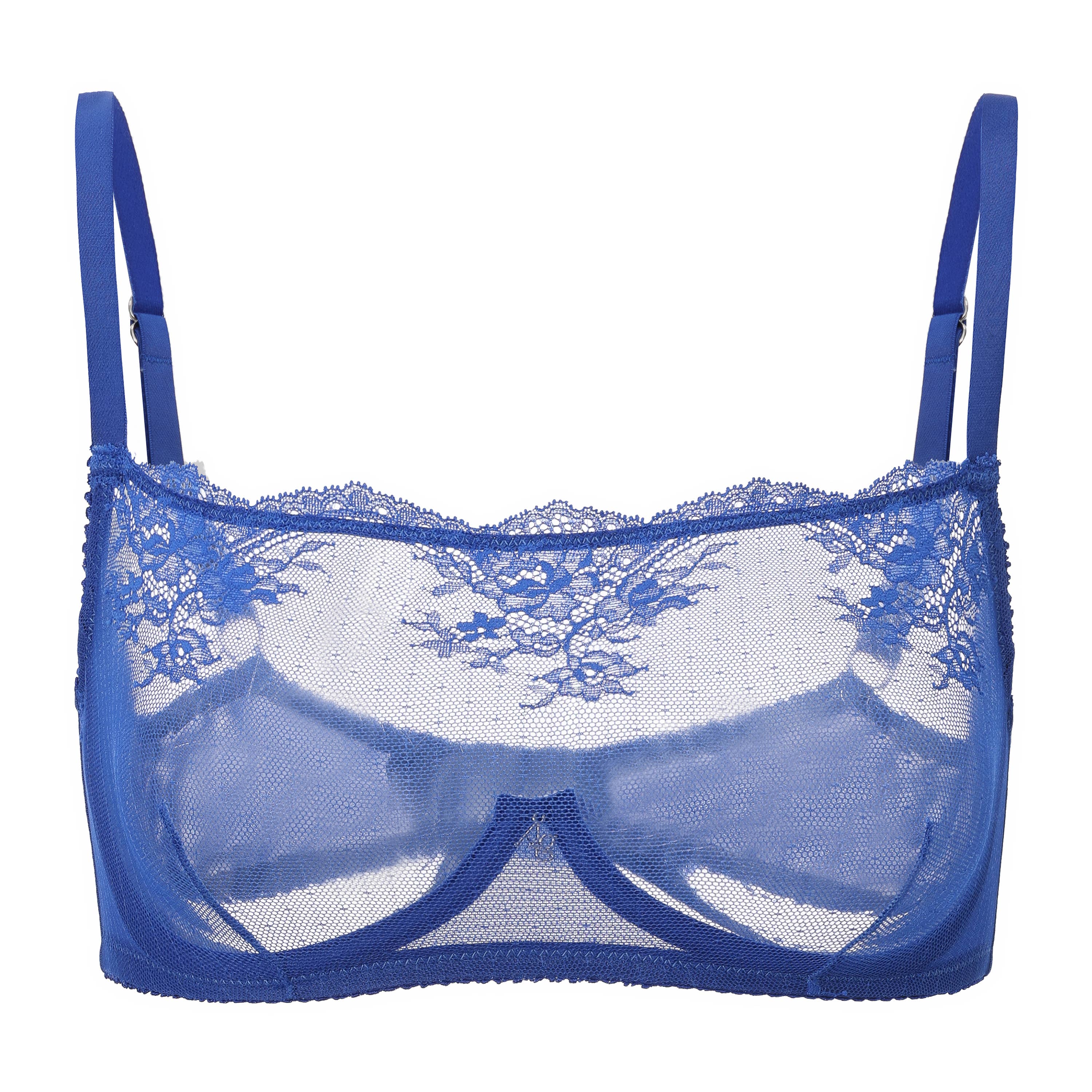 Amour d'Agnette – wholesale Bra – Women's – Kim High Neck Sheer Lace Underwire Bra16