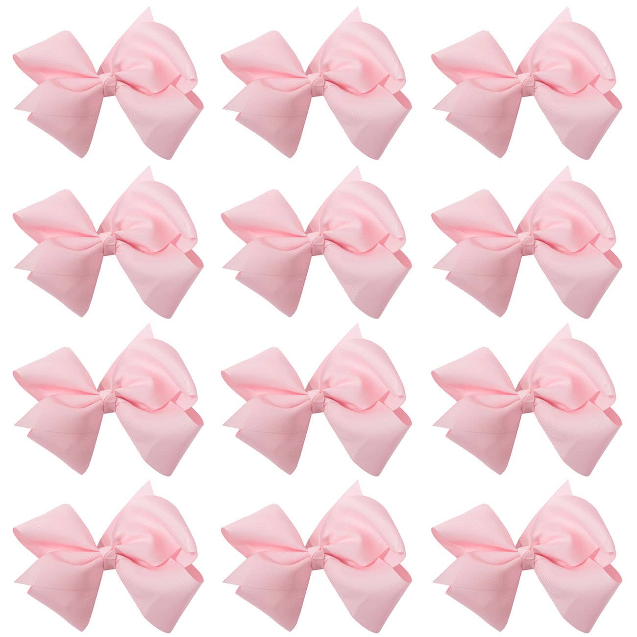Hana - Wholesale Hair Bow - Kids - 8 Inch Hair Bow With Alligator Clip (12pc)6