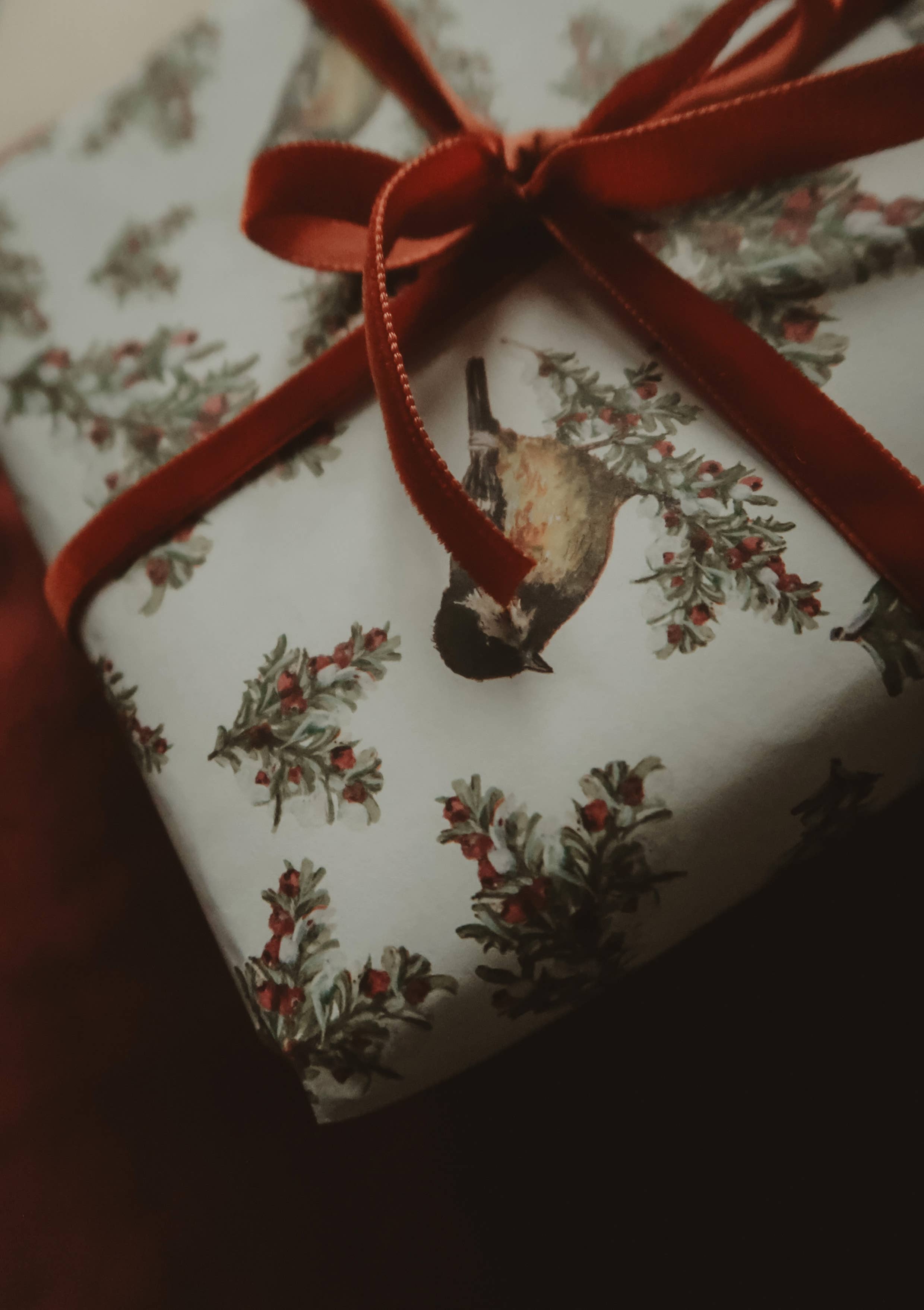 MyDesignPictures - Wholesale Flat Wrap - Tit Bird Wrapping Paper1