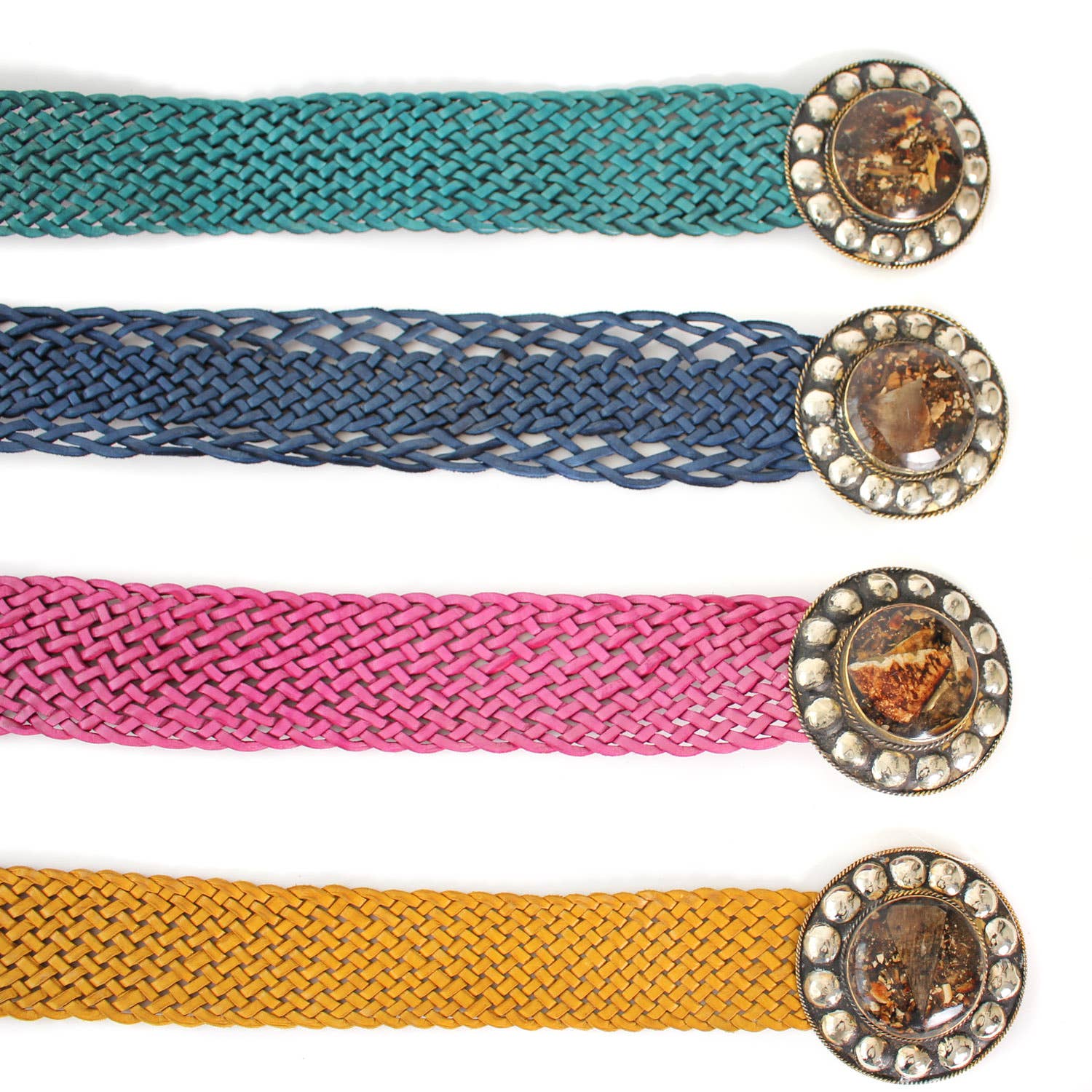 Logionline SLU - Wholesale Belt - Women's - Leather Belt with Round Buckle - Medium0