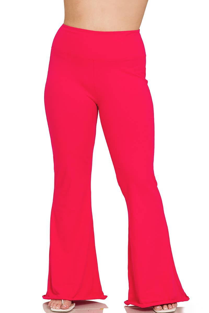 42POPS - Wholesale Athletic Pants - Women's - ,.....PLUS size Flare leggings yoga pants14