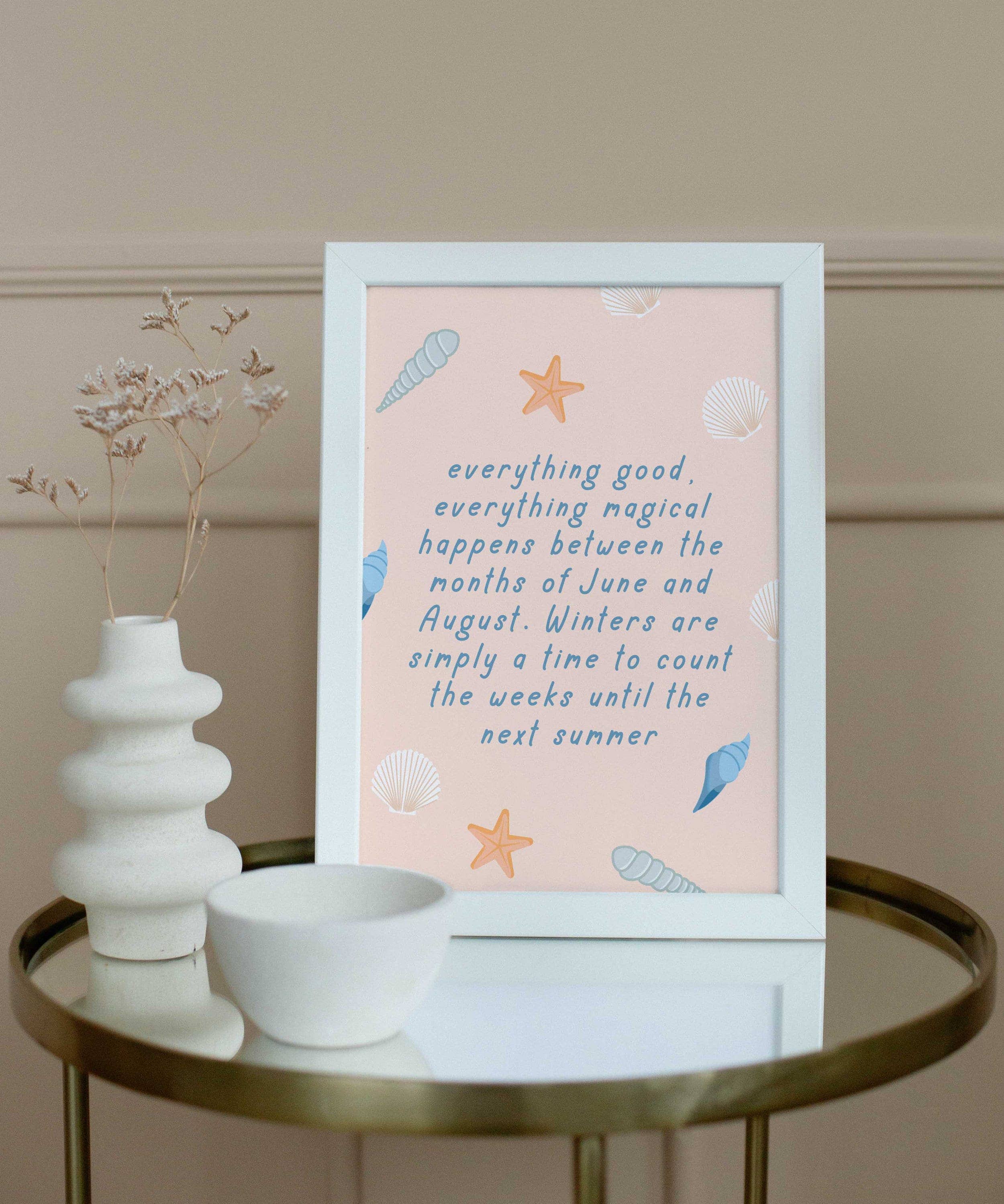 Fleurs on Sunday – wholesale Konsttryck – Sommaren jag blev vacker-affischer4