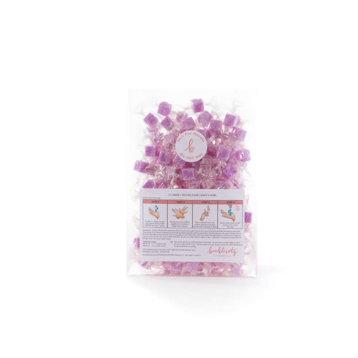 Bonblissity - Wholesale Body Scrub/Exfoliant - Mani+Pedi Back Bar Candy Scrub (150 ct)Â - Lavender Luxury
