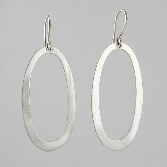 Large Oval Drop Earrings for wholesale by Jane Diaz NY