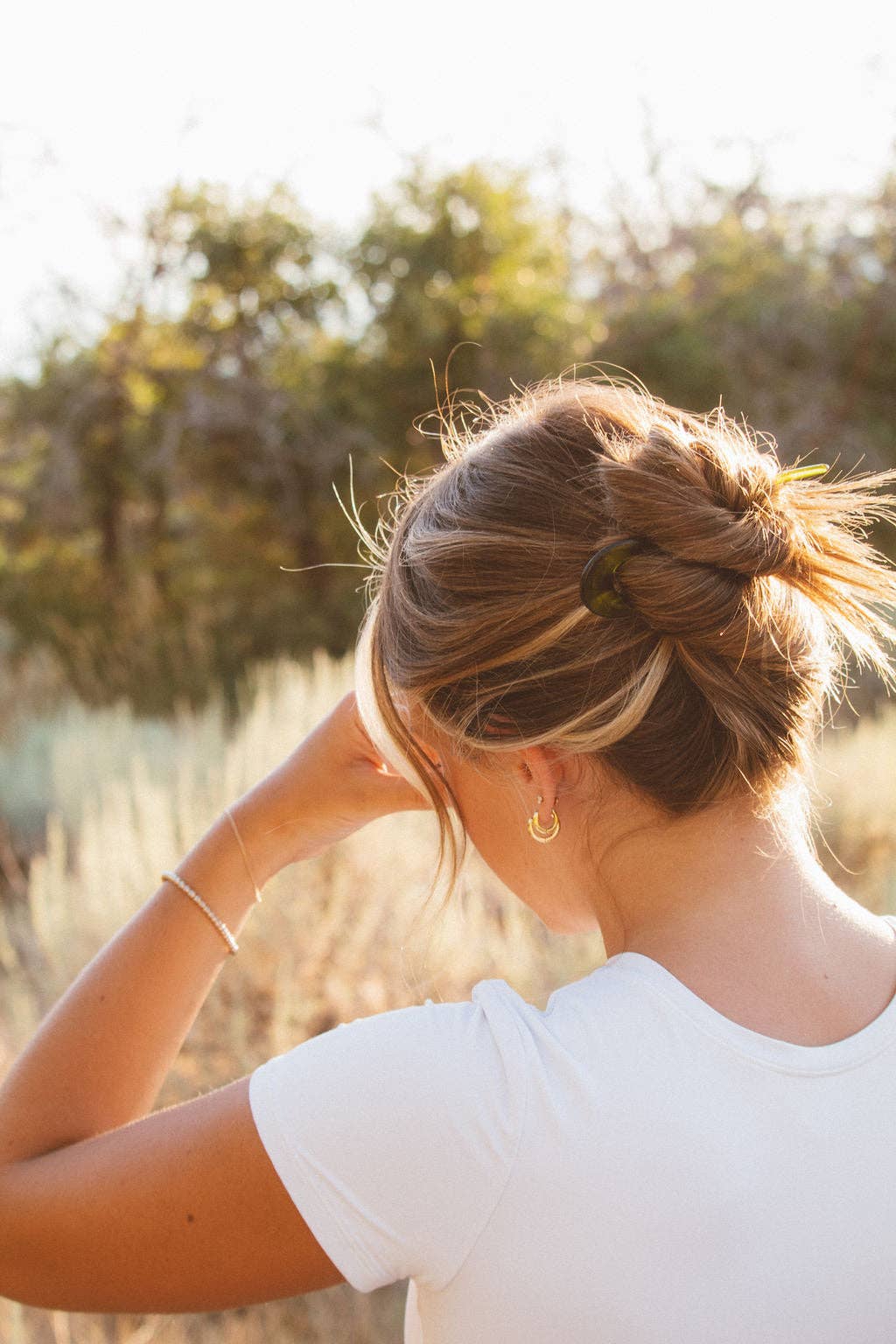 Shop Andi - Wholesale Hair Clip - Women's - Glossy Wavy Hair Fork6