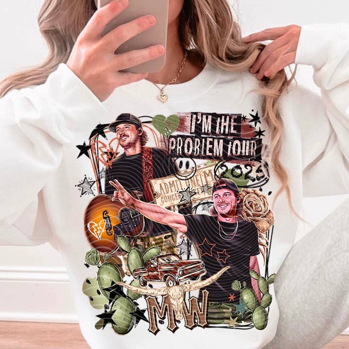 T-Shirt Sweatshirt Hoodie I'm The Problem Tour Concert Vibes #2 for wholesale by STRONG N FREE CDN