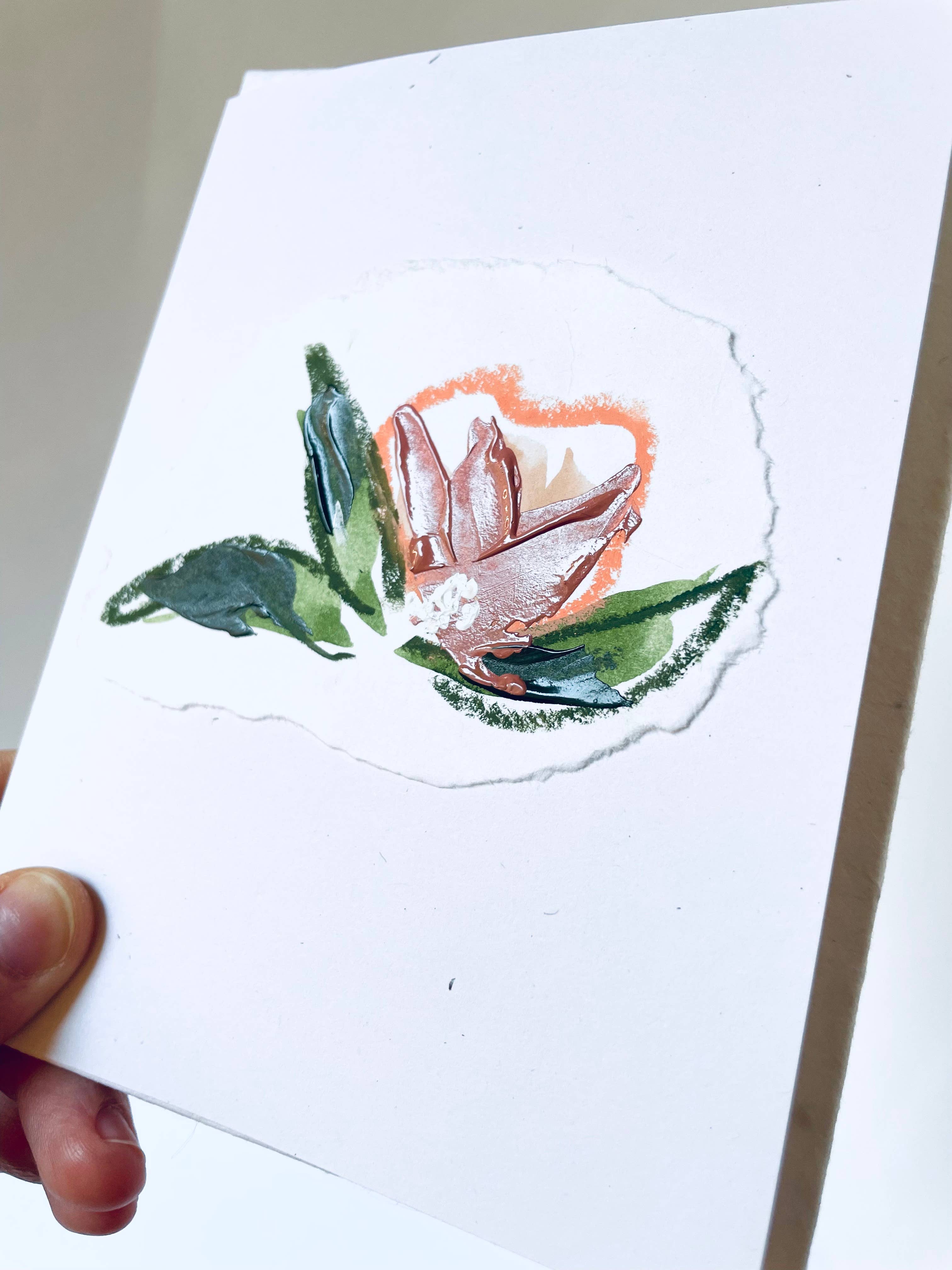 Atelier By Cat - Vendita all'ingrosso Biglietti di auguri generici - Biglietti di carta seminabile dipinti a mano, ecologici piantabili7