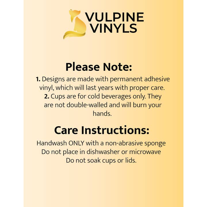 Vulpine Vinyls - Vente Verre/tasse - Tasse à café glacé Manifest That Shit Funny3