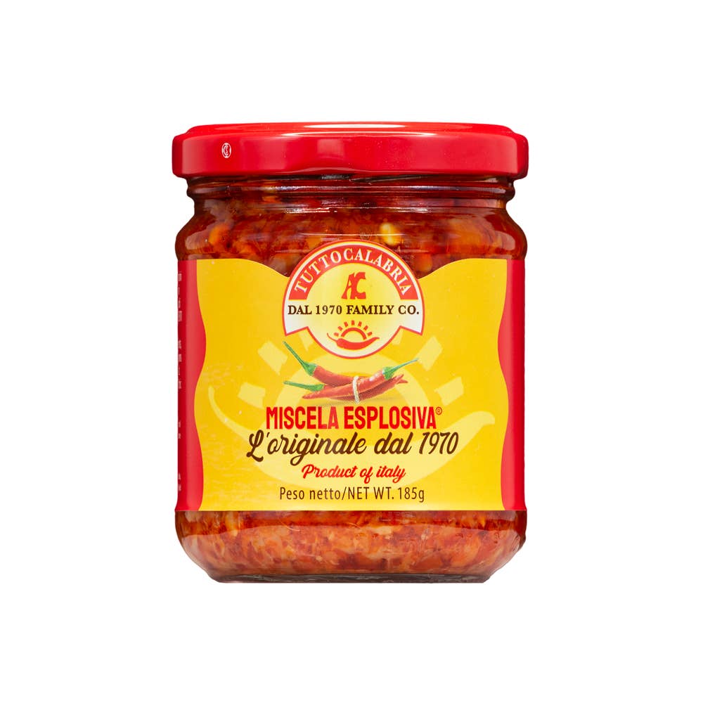 TuttoCalabria - Vendita all'ingrosso Sottaceti - Miscela Esplosiva: giardiniera a pezzi piccante bruschette