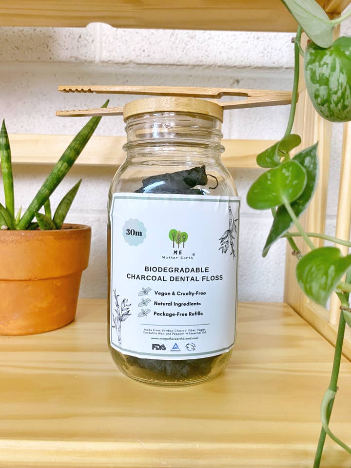 Recharges en vrac - Lot de 50 fils dentaires biodégradables pour la vente par Me Mother Earth