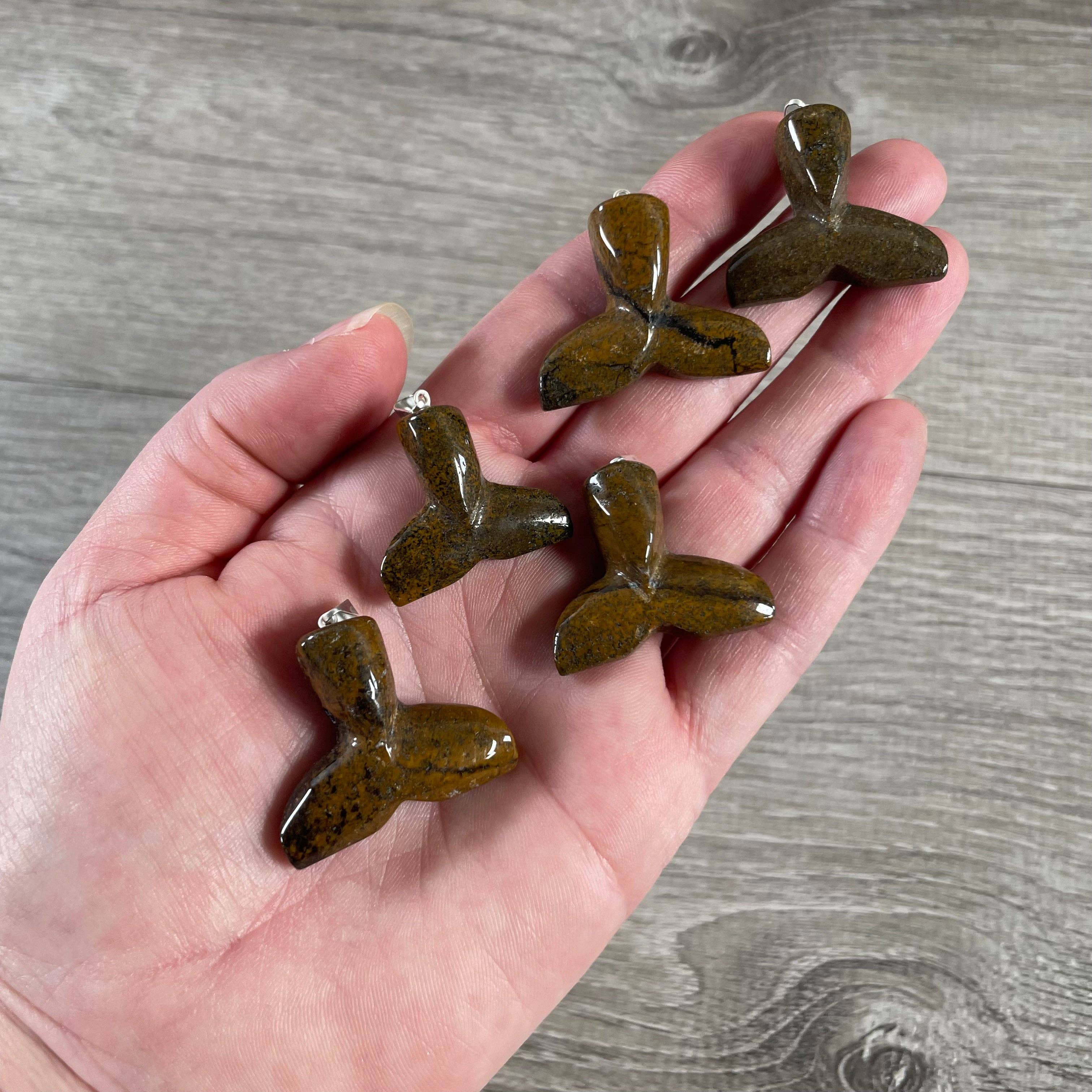 Keystone Crystals - Wholesale Individual Charm/Pendant - Gemstone Mermaid and Whale Tail Pendants – Jewelry for Gift 11