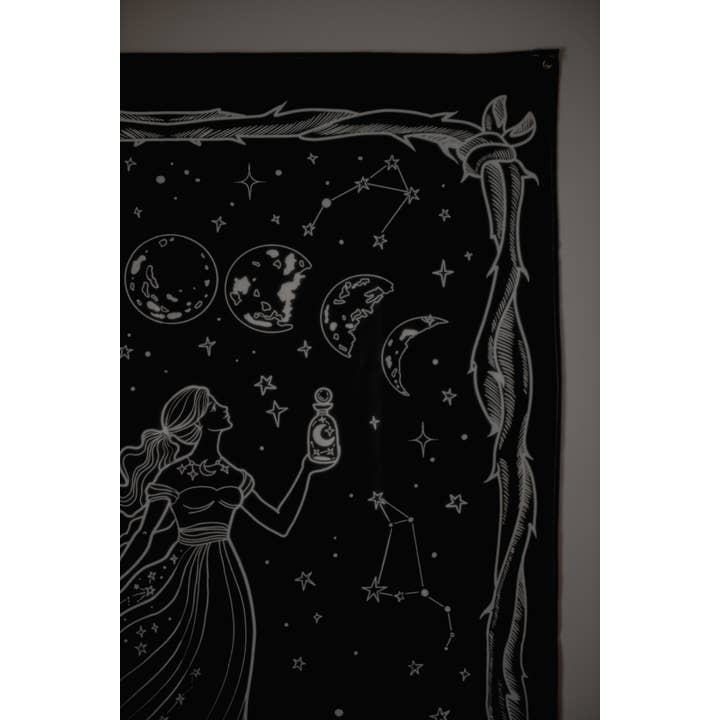 The Pretty Cult - Venta al por mayor Tapices/telas - Tapiz del oráculo de la bruja lunar2