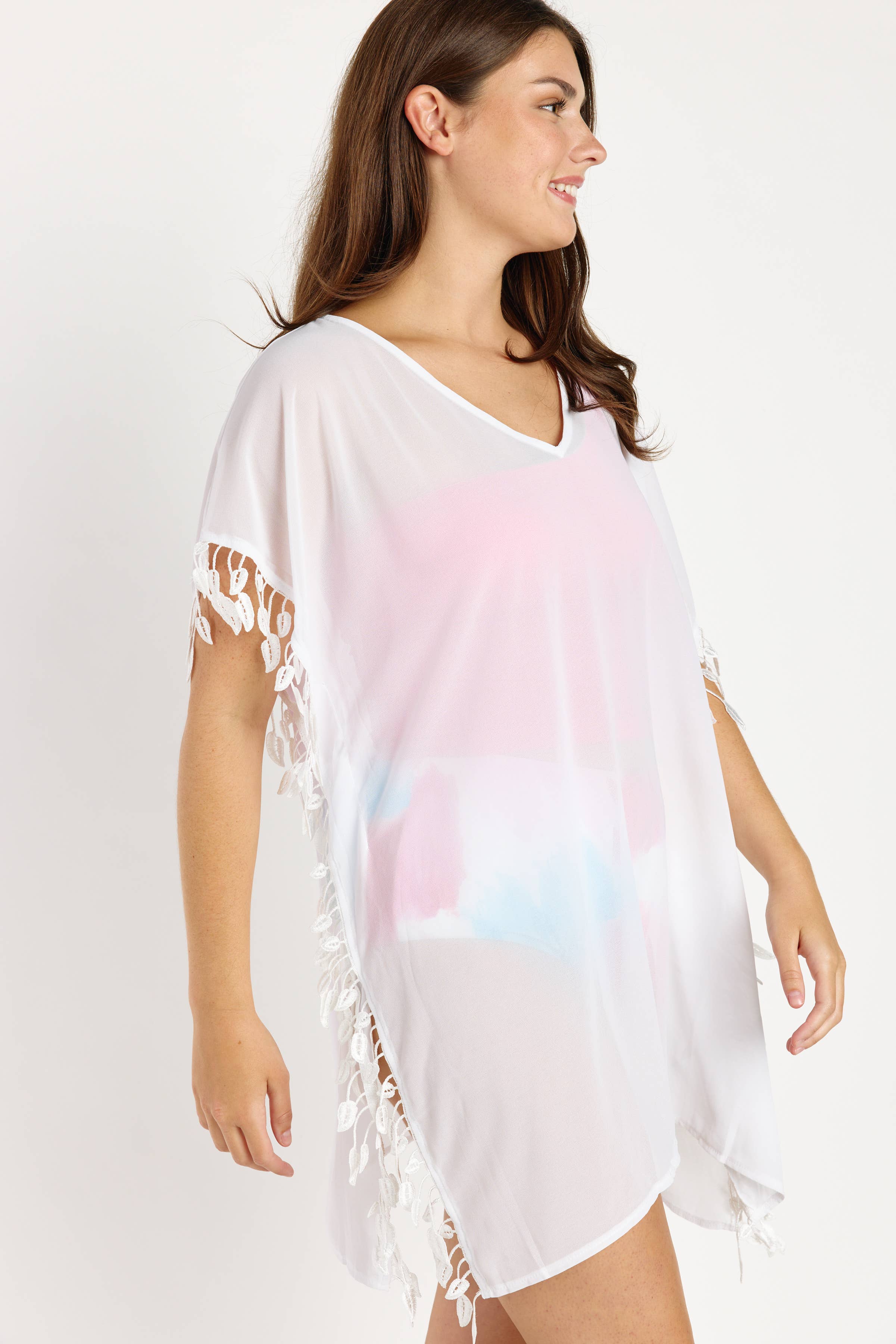 Calypsa – Großhandel Strandkleid – Damen – Chiffon-Strandvertuschung2