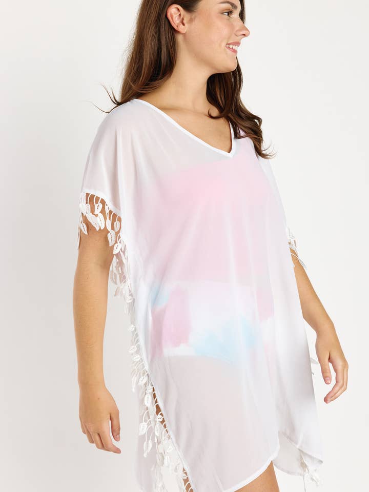 Calypsa - Wholesale Swim Cover Up - Women's - Chiffon Beach Cover Up2