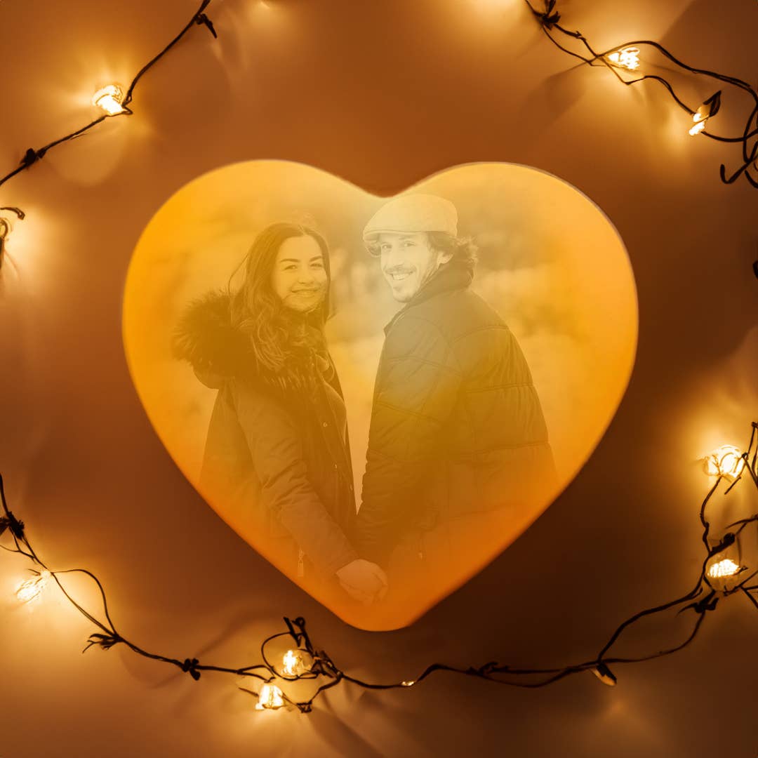 CanvasChamp - Wholesale Accent/Desk Lamp - Custom 3D Photo Heart Moon Lamp - Night Light10