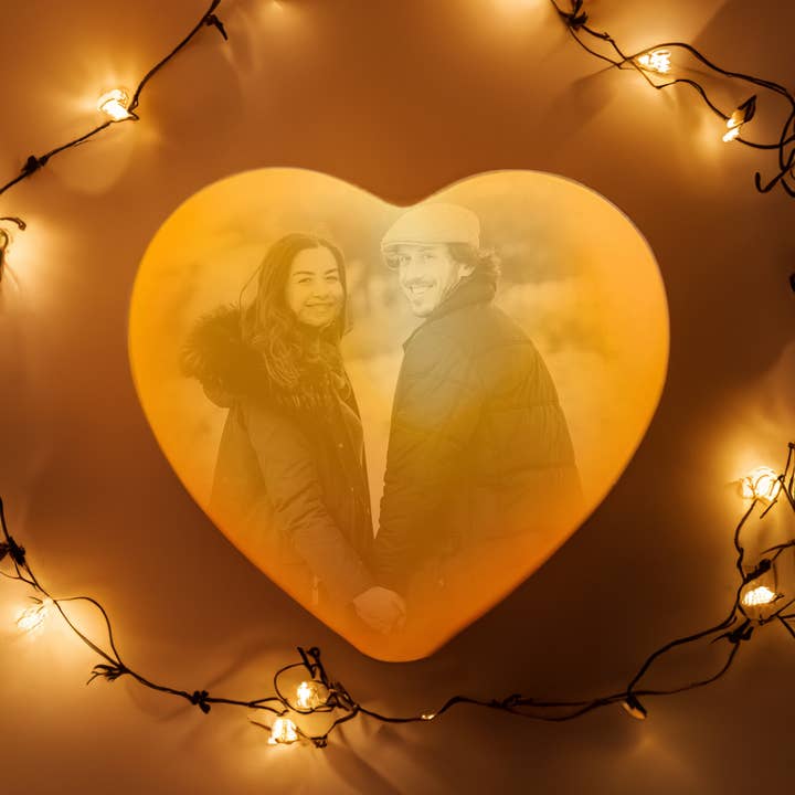 CanvasChamp – Candeeiro de secretária/decorativo por atacado – Candeeiro de Lua com Foto 3D Personalizada - Luz Noturna10