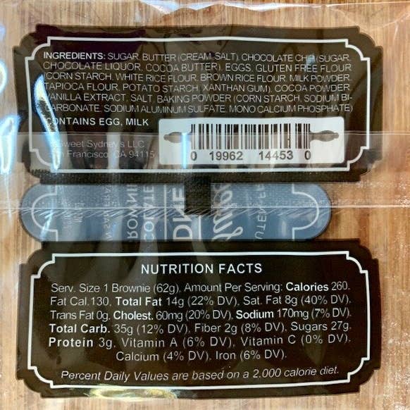 Sweet Sydney's - Wholesale Brownie - Decadent Chocolate Chip Brownies2