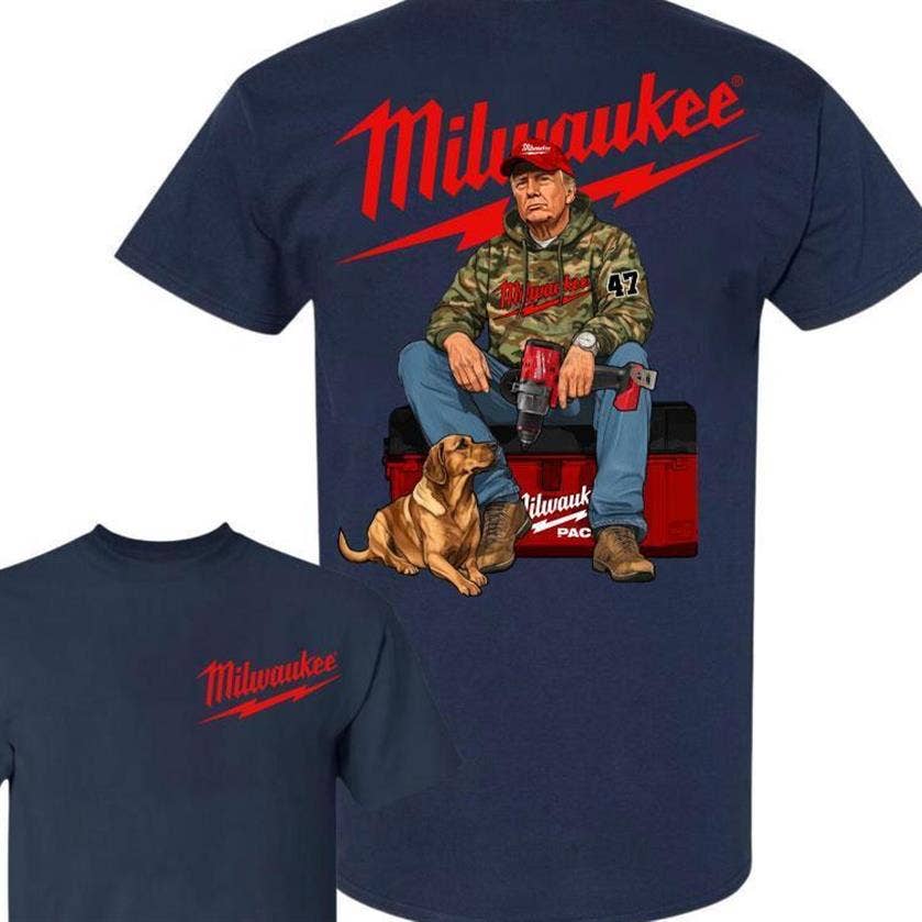 TheKingShirt - Wholesale Graphic Sweatshirt - Women's - Trump Hunter Milwaukee T-Shirt Dog Hunting Outdoor Sweater1